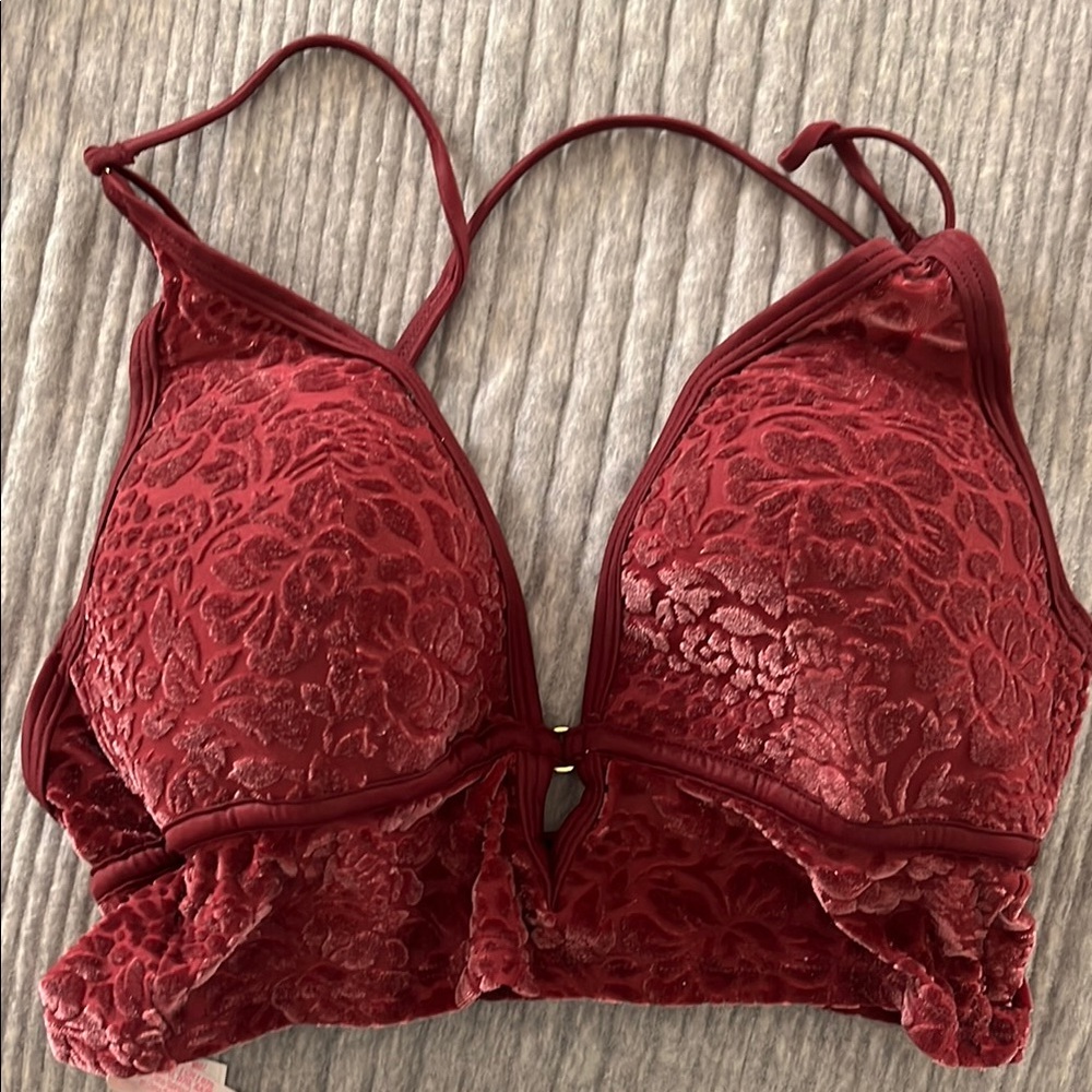 PINK by Victoria’s Secret Lace Underwire Bralette with Adjustable Straps